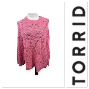 Torrid Pink Women's Sweater